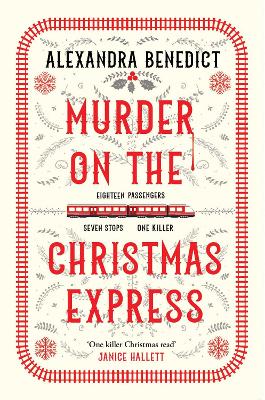 Book cover for Murder On The Christmas Express