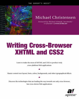 Book cover for Cross-Browser XHTML and CSS 2.0