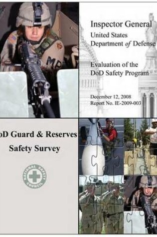 Cover of Evaluation of the DoD Safety Program - DoD Guard & Reserves Safety Survey