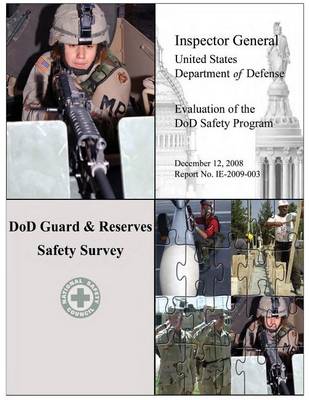 Book cover for Evaluation of the DoD Safety Program - DoD Guard & Reserves Safety Survey