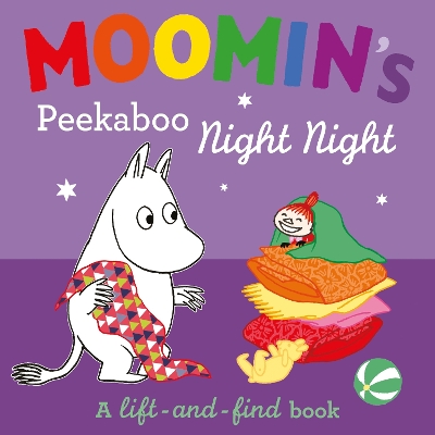 Book cover for Moomin’s Peekaboo Night Night
