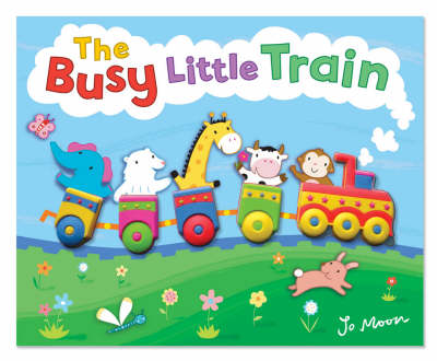 Book cover for The Busy Little Train