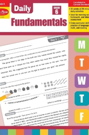 Cover of Daily Fundamentals, Grade 6