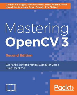 Book cover for Mastering OpenCV 3 -