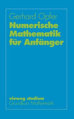 Cover of Numerische Mathematik Fur Anfanger