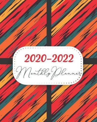 Book cover for 2020-2022 Monthly Planner