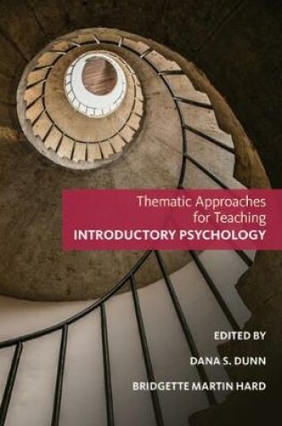 Cover of Thematic Approaches for Teaching Introductory Psychology