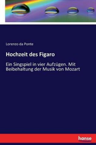 Cover of Hochzeit des Figaro
