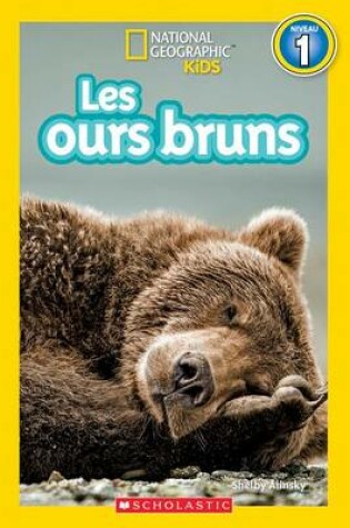 Cover of National Geographic Kids: Les Ours Bruns (Niveau 1)