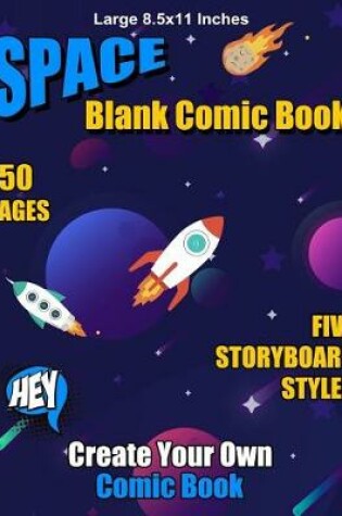 Cover of Space Blank Comic Book