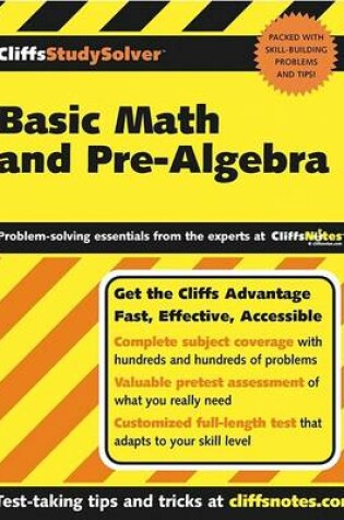 Cover of Basic Math and Pre-Algebra