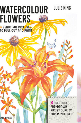 Cover of Watercolour Flowers