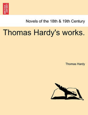 Book cover for Thomas Hardy's Works. Vol. V.