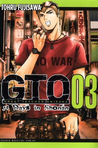 Cover of Gto: 14 Days In Shonan Vol. 3