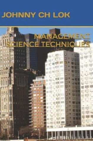 Cover of Management Science Techniques