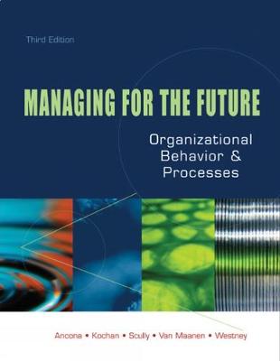 Book cover for Managing for the Future