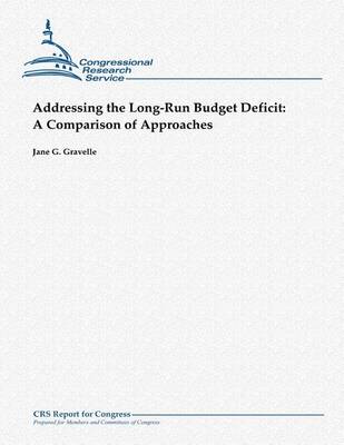 Book cover for Addressing the Long-Run Budget Deficit