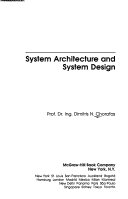 Cover of Systems Architecture and Systems Design