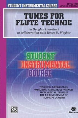 Cover of Tunes for Flute Technic, Level III