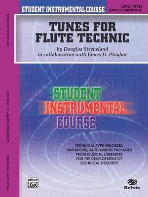 Book cover for Tunes for Flute Technic, Level III