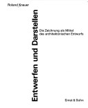 Book cover for Entwerfen Und Darstellen