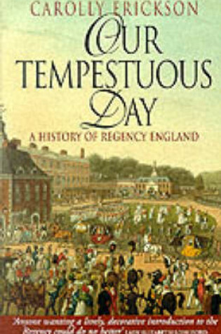 Cover of OUR TEMPESTUOUS DAY