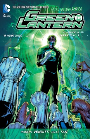 Book cover for Green Lantern Vol. 4: Dark Days (The New 52)