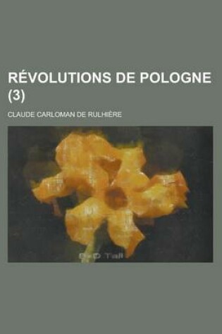 Cover of Revolutions de Pologne (3)