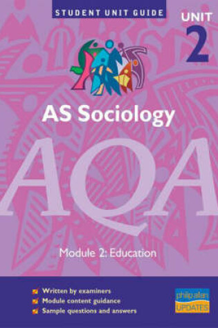 Cover of AS Sociology, Unit 2, AQA
