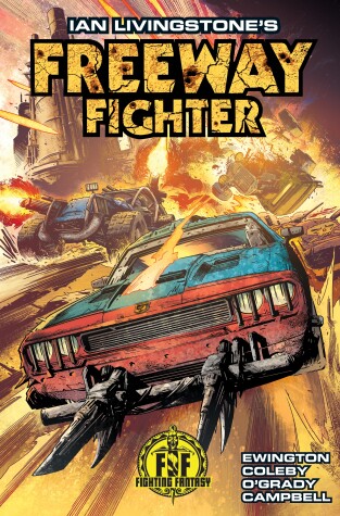 Book cover for Ian Livingstone's Freeway Fighter