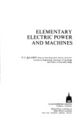 Cover of Mclaren Electrical C