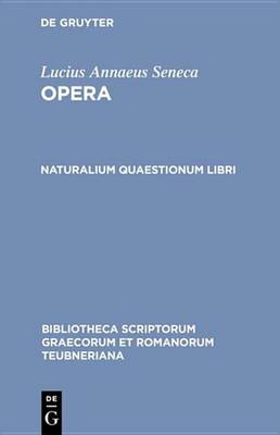 Cover of Naturalium Quaestionum Libri