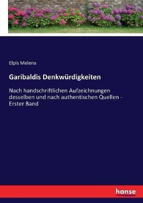 Book cover for Garibaldis Denkw�rdigkeiten