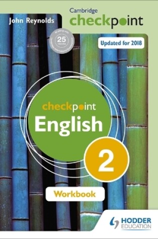 Cover of Cambridge Checkpoint English Workbook 2