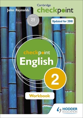 Book cover for Cambridge Checkpoint English Workbook 2