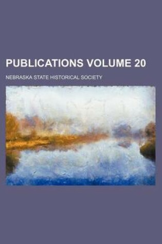 Cover of Publications Volume 20