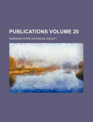 Book cover for Publications Volume 20