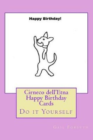 Cover of Cirneco dell'Etna Happy Birthday Cards