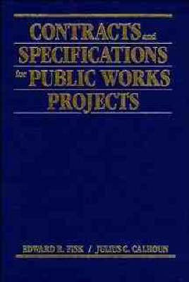 Book cover for Contracts and Specifications for Public Works Projects