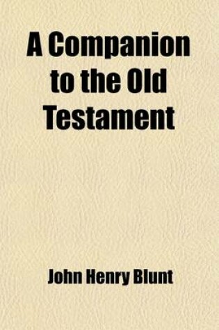 Cover of A Companion to the Old Testament