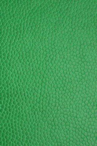 Cover of Lime Green Textured Notebook