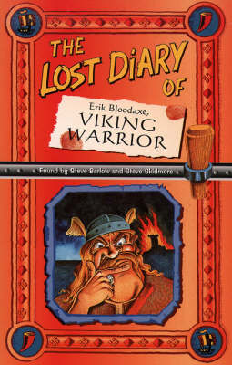 Book cover for The Lost Diary of Eric Bloodaxe, Viking Warrior