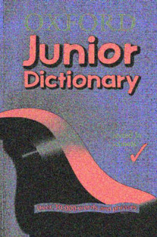 Cover of Oxford Junior Dictionary