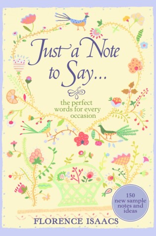 Cover of Just a Note to Say . . .