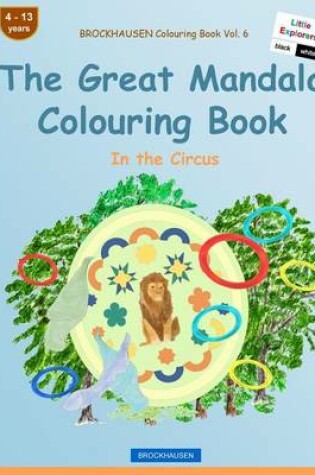 Cover of BROCKHAUSEN Colouring Book Vol. 6 - The Great Mandala Colouring Book