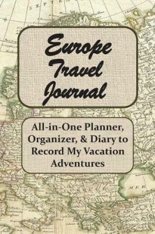 Cover of Europe Travel Journal