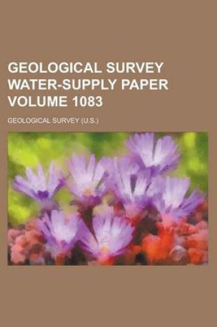 Cover of Geological Survey Water-Supply Paper Volume 1083