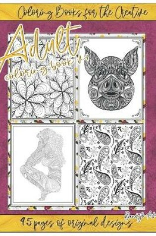 Cover of Adult Coloring Book v1