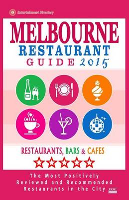 Book cover for Melbourne Restaurant Guide 2015