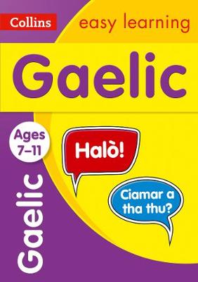 Book cover for Easy Learning Gaelic Age 7-11